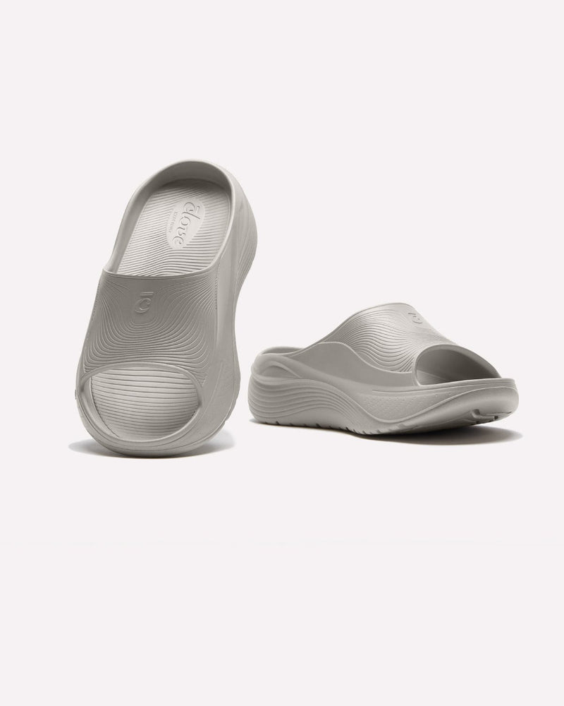 Men's SuperCush Recovery Slide - Stone White