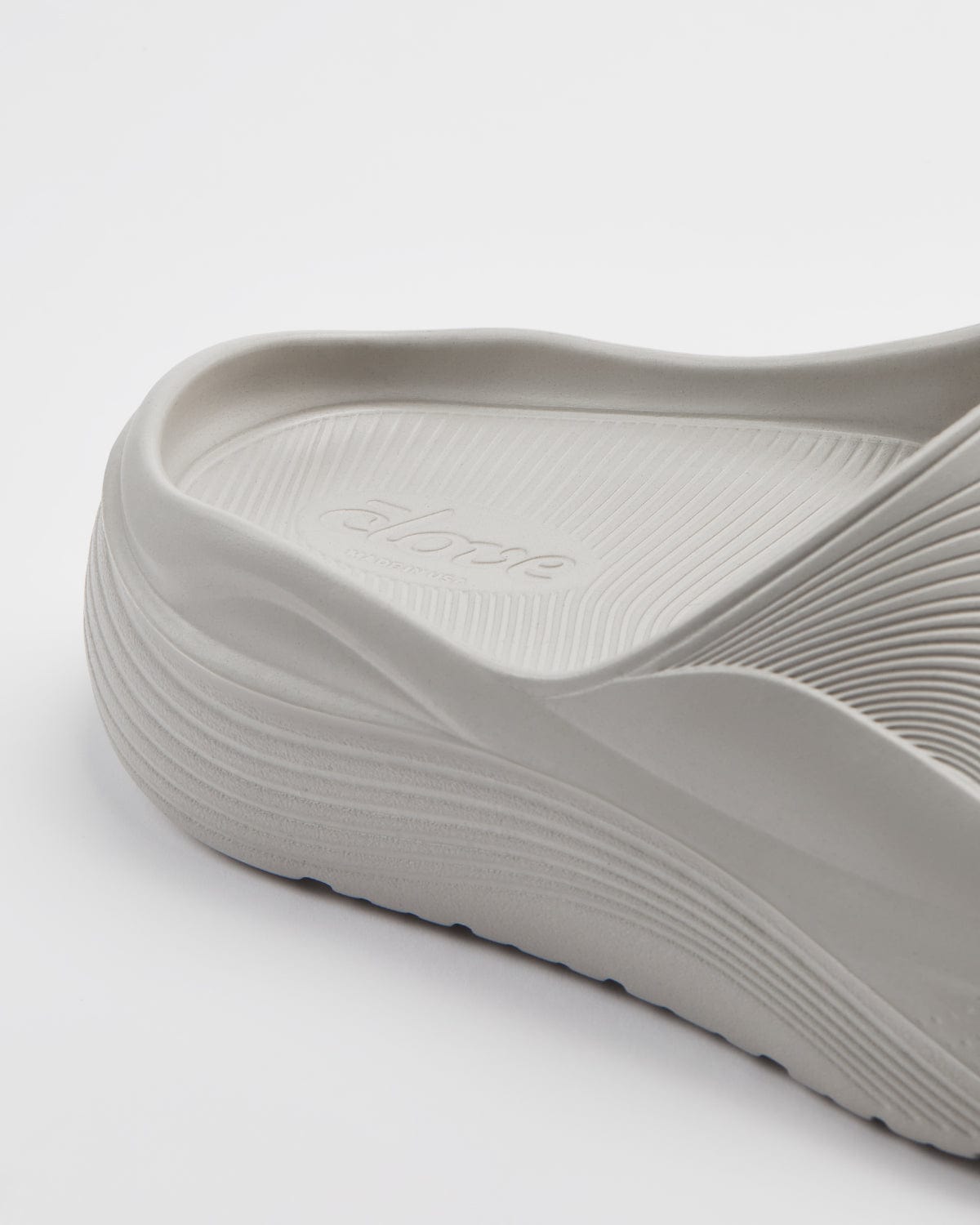 Women's White Slides | Clove