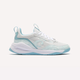 Men's Strada - White / Brushed Aqua