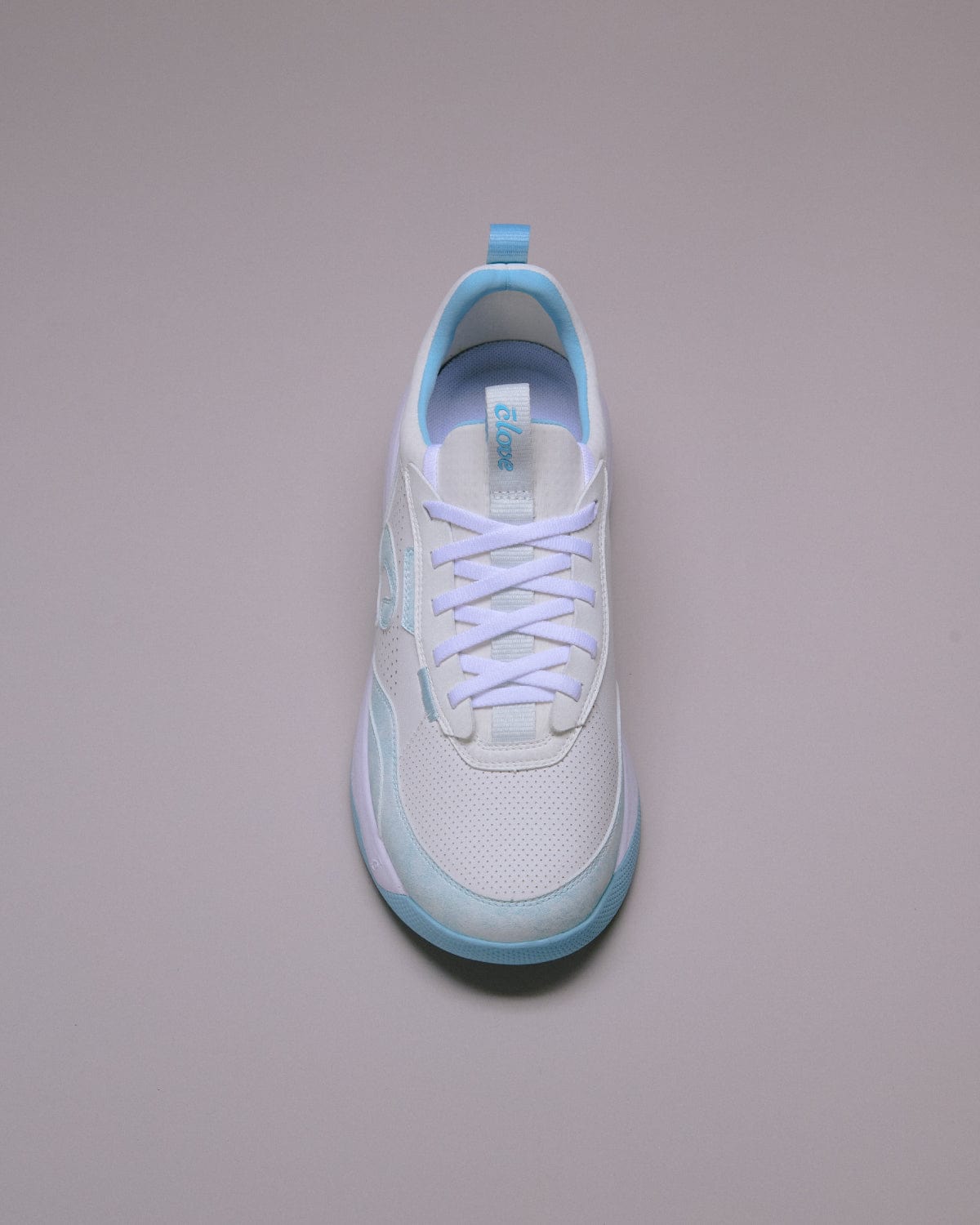 Men's Strada - White / Brushed Aqua