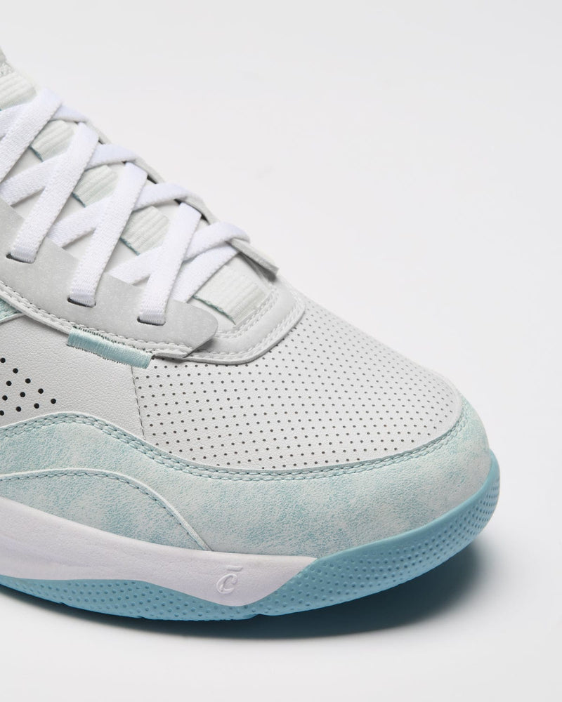 Women's Strada - White / Brushed Aqua