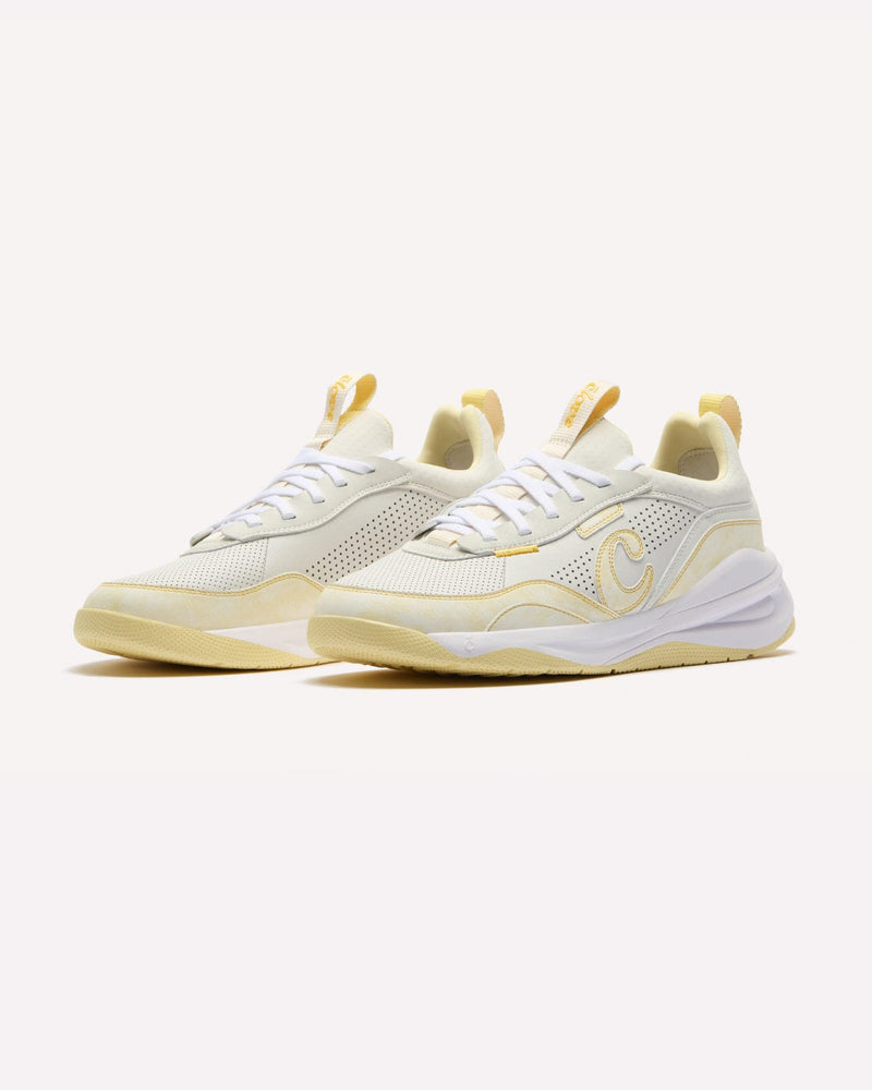 Women's Strada - White / Brushed Yellow