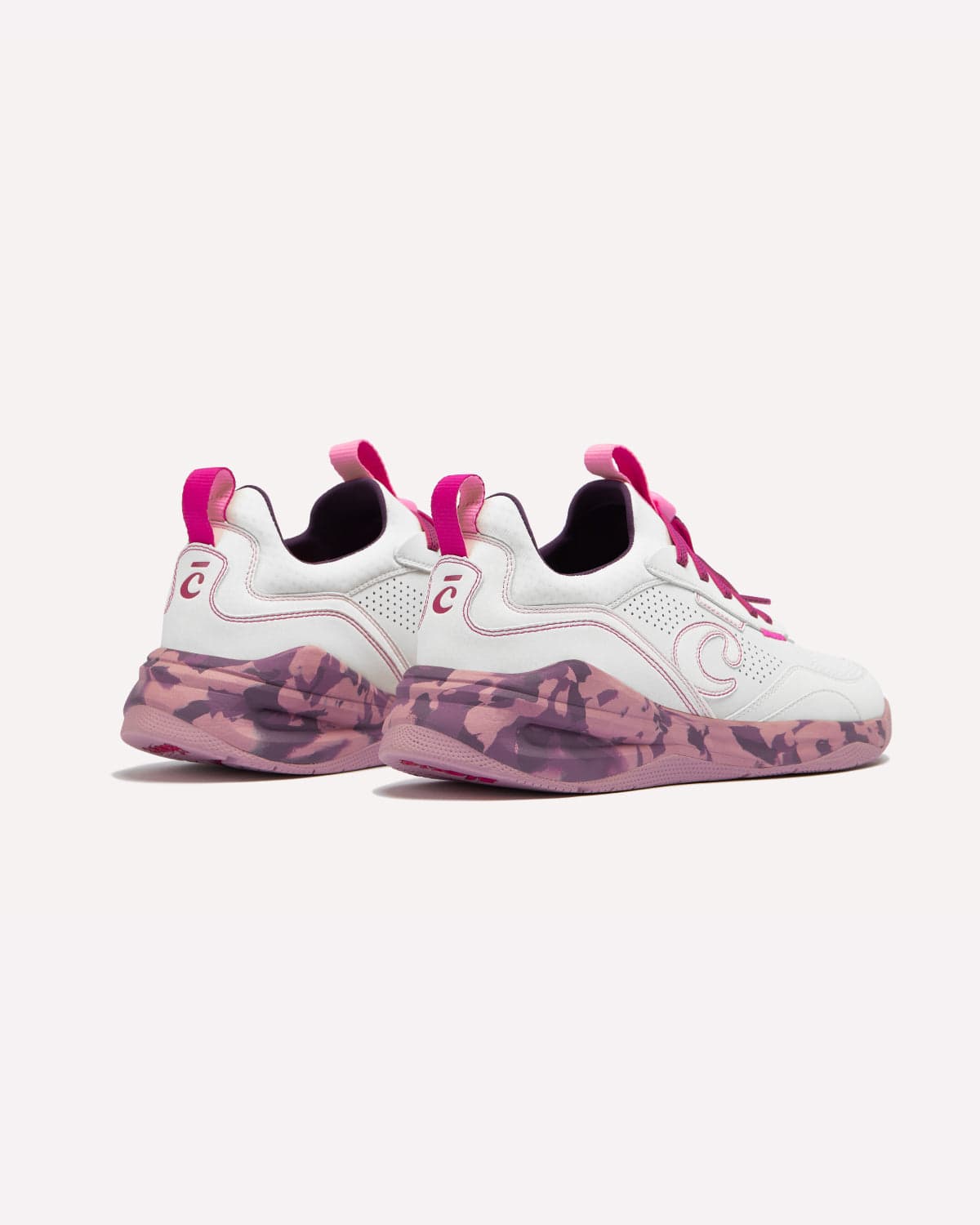 Women's Strada - White Mauve Marble
