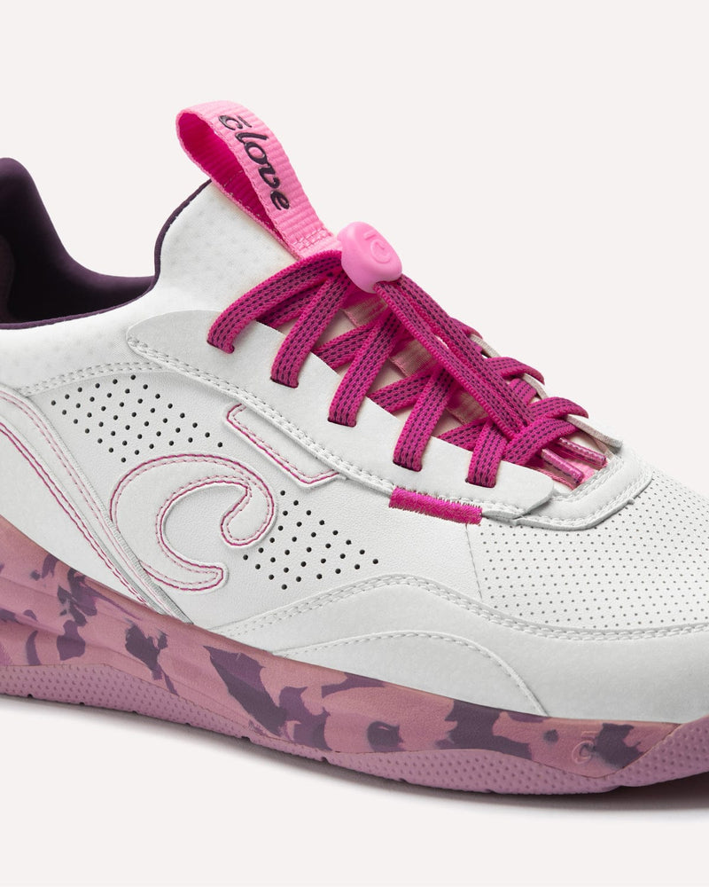 Women's Strada - White Mauve Marble