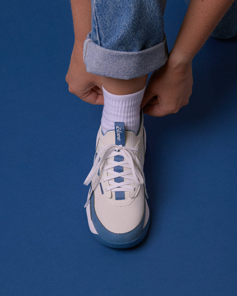 Women's Strada - White / Ocean Blue