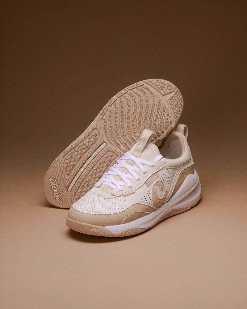 Women's Strada - White / Vintage Tan