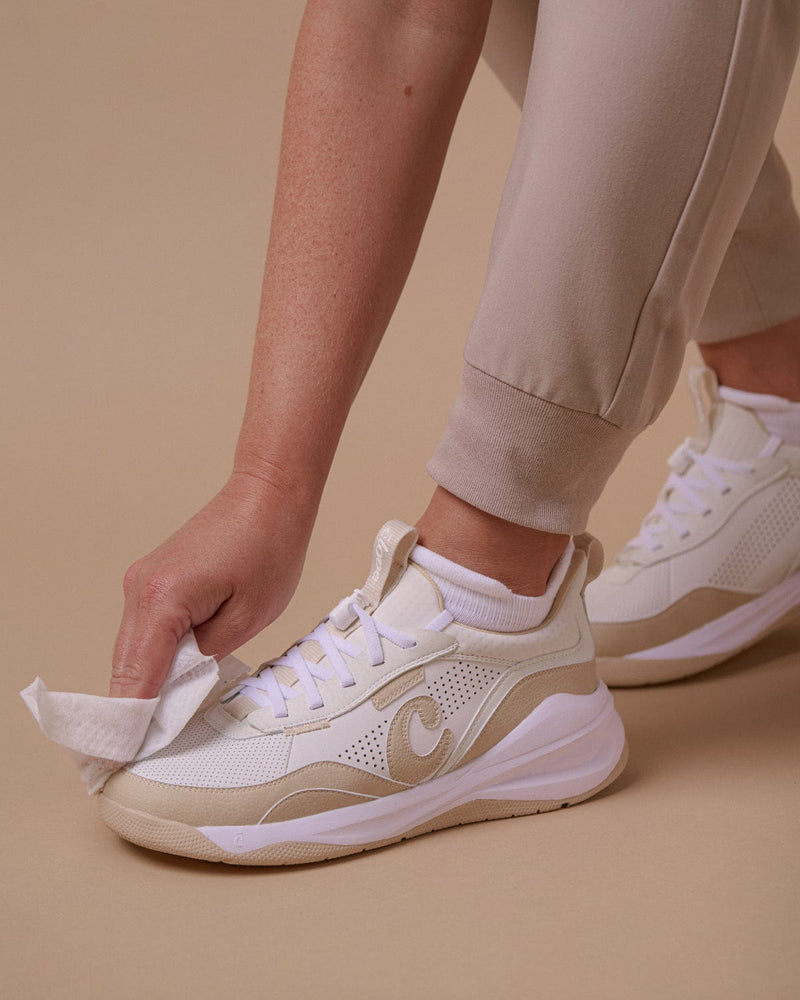 Women's Strada - White / Vintage Tan