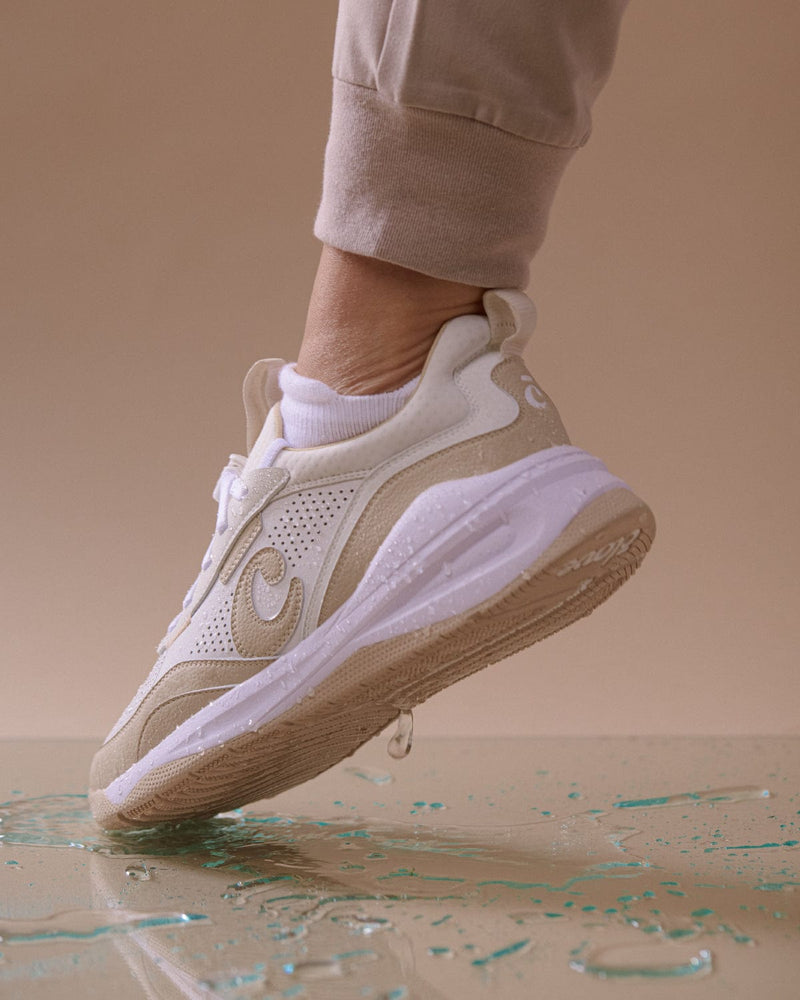 Women's Strada - White / Vintage Tan