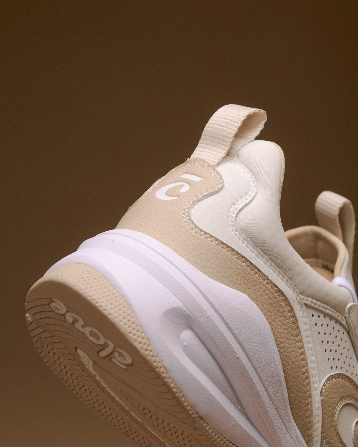 Men's Strada - White / Vintage Tan