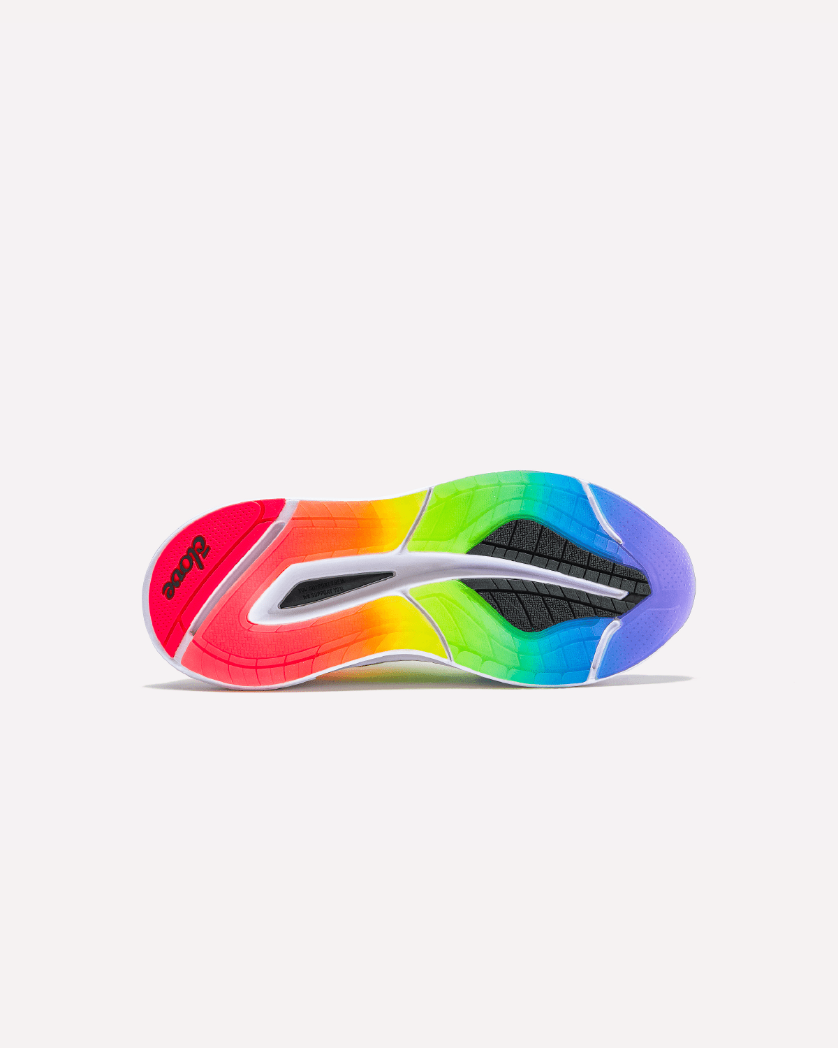 Nike shoes rainbow sole best sale