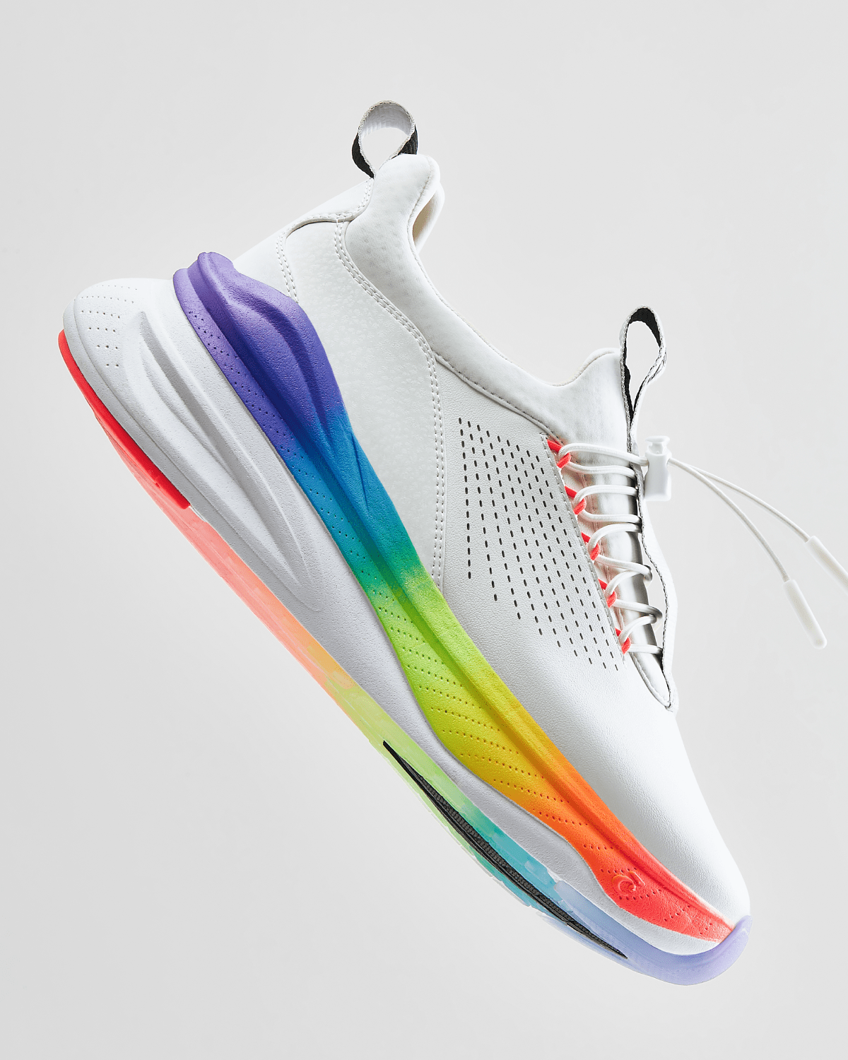Women's Forte - Rainbow Soul (White)