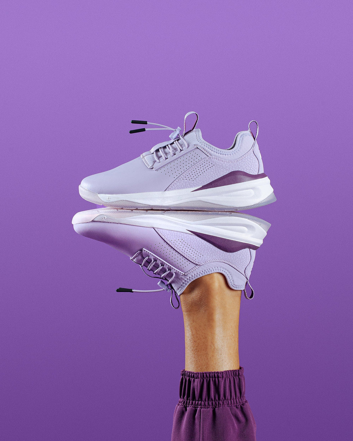 Lavender fashion shoes