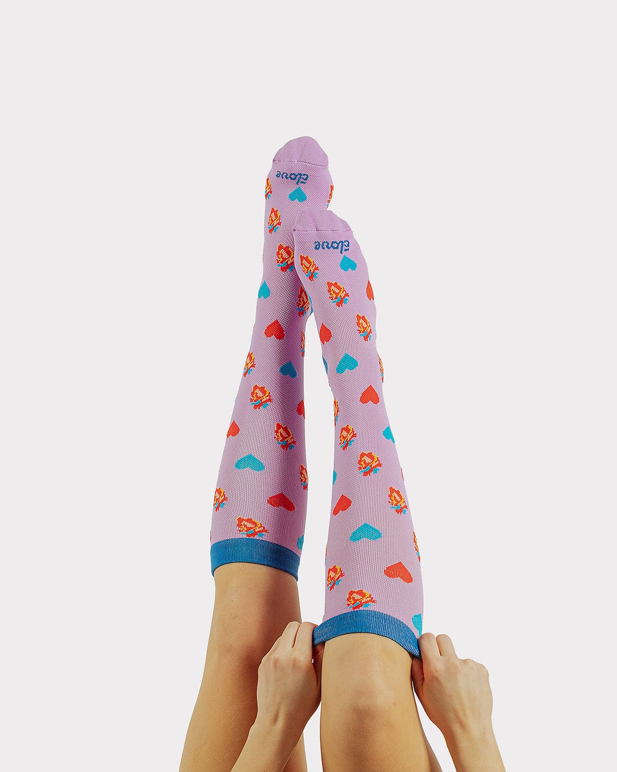 Compression Socks Happy Hearts