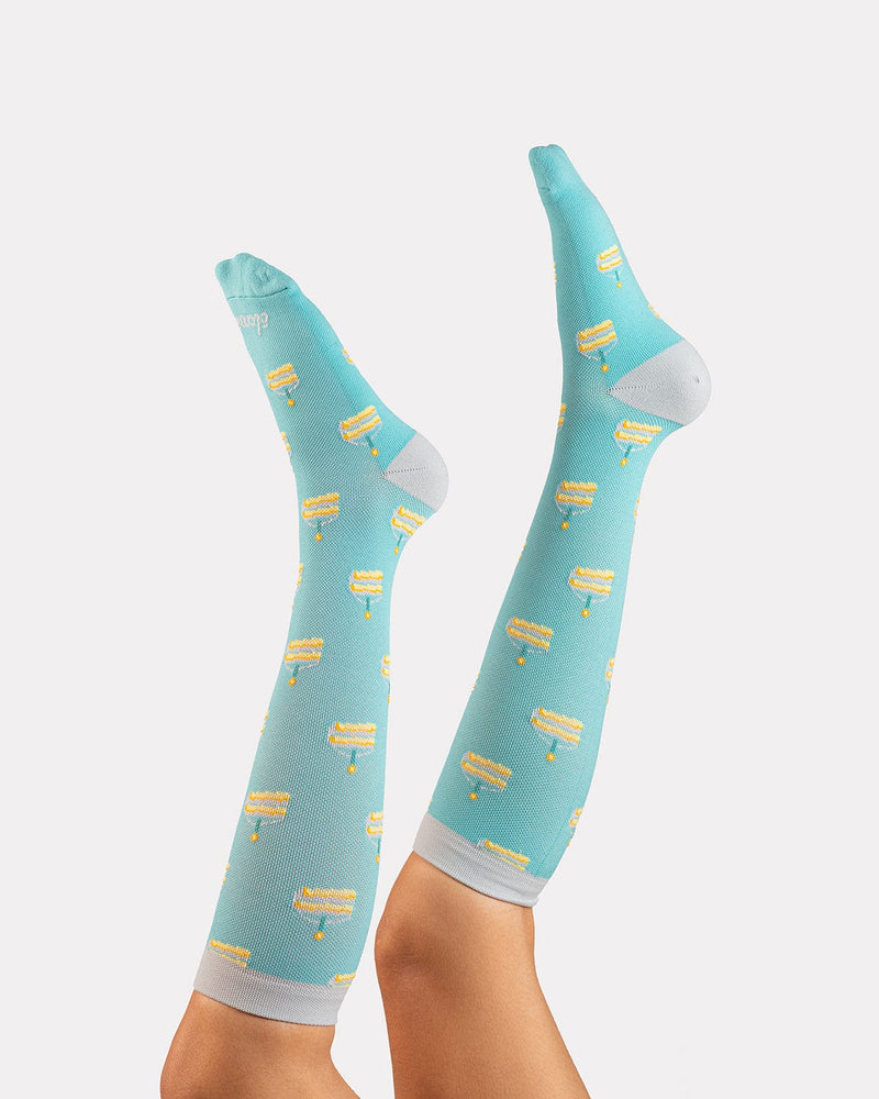 Compression Socks - Birthday Cake