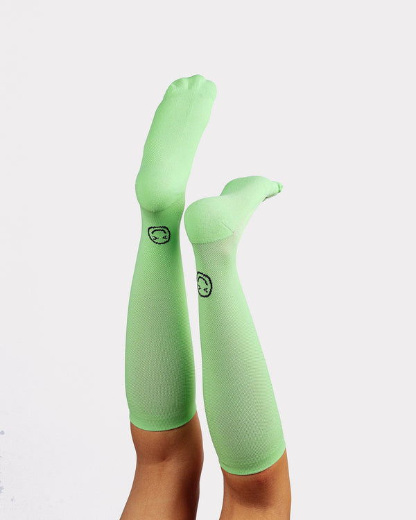 Compression Socks - Lime Smile