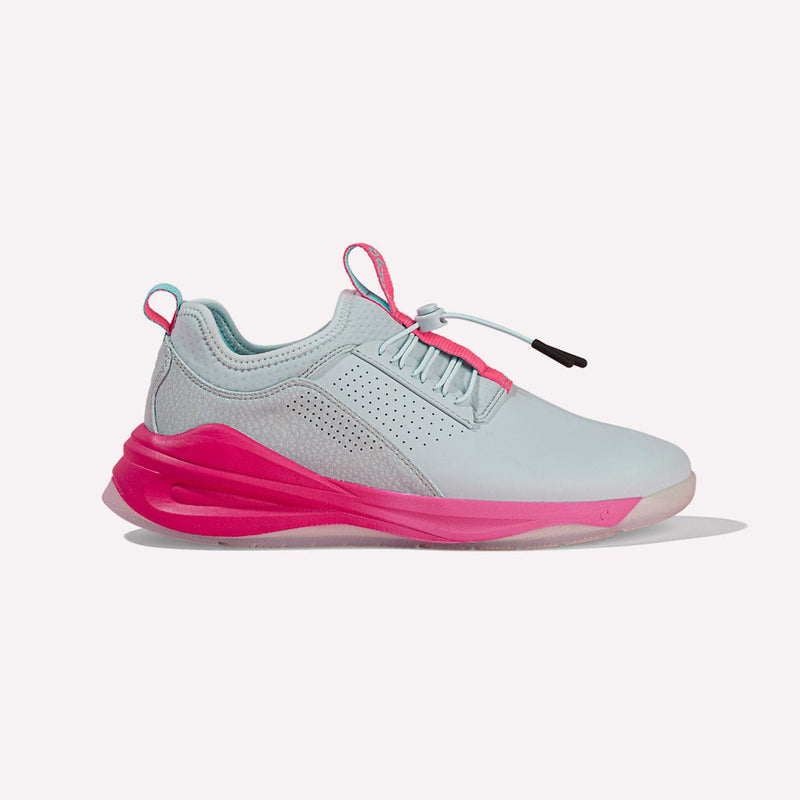 Women's Hot Pink and Grey Sneakers for Nurses & Healthcare Workers | Clove