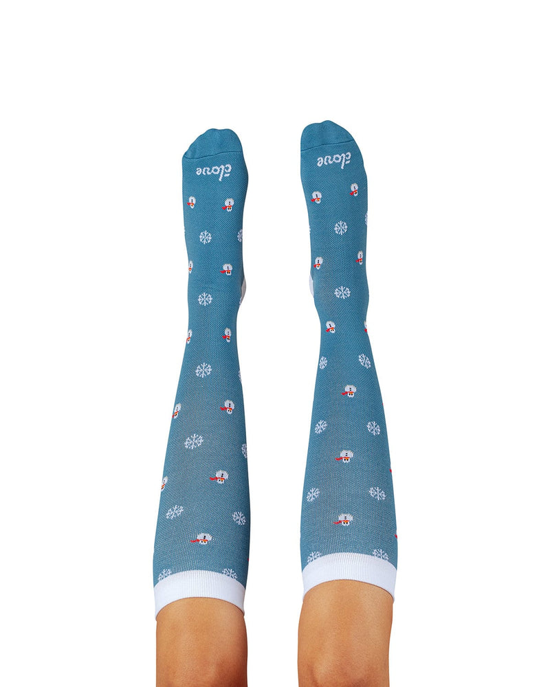 Compression Socks - Snowy Winter