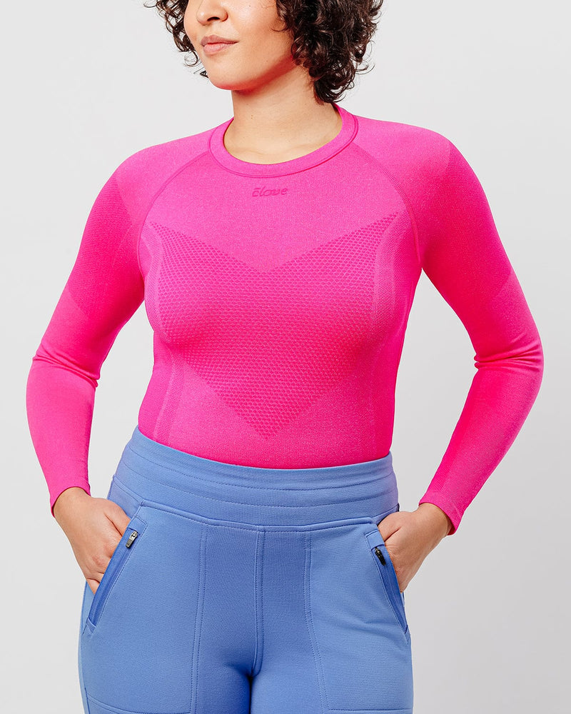 Featherlite™ Underscrub Shirt Women's – Hot Pink