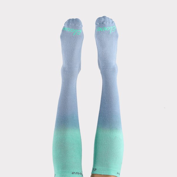 Teal Compression Socks for Nurses