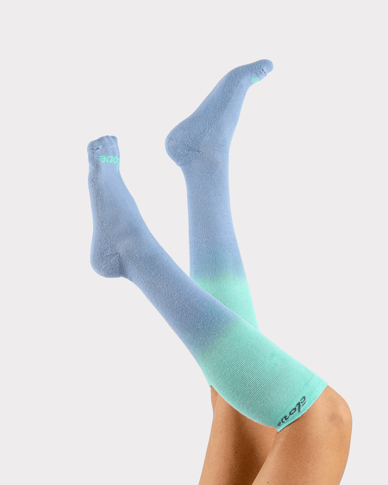 Teal Compression Socks for Nurses